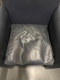 Cassina Sessel 401 Echtleder Designklassiker restaurierungsbedürftig - Bild 6
