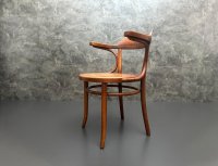 Thonet Armlehnstuhl 233 Vintage Buche - Bild 2