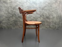 Thonet Armlehnstuhl 233 Vintage Buche - Bild 4