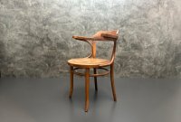 Thonet Armlehnstuhl 233 Vintage Buche - Bild 15