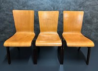 Vintage Holzstühle stapelbar ca. 40 Stk. Gastro - Bild 12