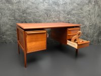Arne Vodder Schreibtisch Teak Gasvig 130x75 cm - Bild 1