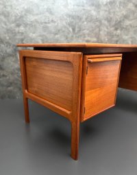 Arne Vodder Schreibtisch Teak Gasvig 130x75 cm - Bild 5