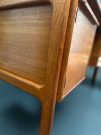 Arne Vodder Schreibtisch Teak Gasvig 130x75 cm - Bild 6