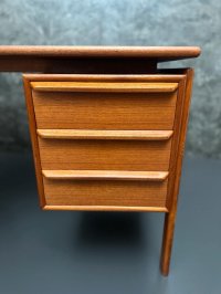 Arne Vodder Schreibtisch Teak Gasvig 130x75 cm - Bild 10