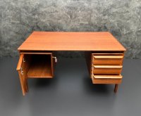 Arne Vodder Schreibtisch Teak Gasvig 130x75 cm - Bild 14
