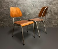 MH Stalmöbler Teak Stapelstühle Dänisch 70er - Bild 3