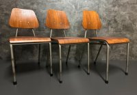 MH Stalmöbler Teak Stapelstühle Dänisch 70er - Bild 7