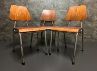 MH Stalmöbler Teak Stapelstühle Dänisch 70er - Bild 8