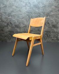 2 Stapelstühle Holz Vintage Gastro gebraucht - Bild 3
