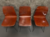 Pagholz Stühle 1960er Vintage Industrie Design - Bild 8