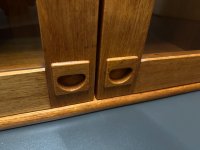 Mid-Century Teak Vitrine Erik Brouer 70x34x90 cm - Bild 4