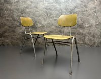 Stapelstühle Vintage Grün Grau Gastro 12 Stk. - Bild 4