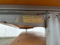 Ferdinand Kramer Vintage Schreibtisch Uni Frankfurt 165x55cm - Bild 6