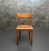 Frankfurter Stuhl Vintage 60er/70er Vollholz - Bild 1