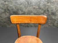 Frankfurter Stuhl Vintage 60er/70er Vollholz - Bild 6