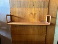 Cado Poul Cadovius Wandregal 3× Regalbrett Teak Dyrlund 90 cm - Bild 6