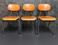 Vintage Stapelstühle 70er/80er Stahlrohr Grau ca. 30 Stk. - Bild 9