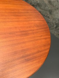 Vintage Teak Couchtisch rund 100 cm Danish Design - Bild 10