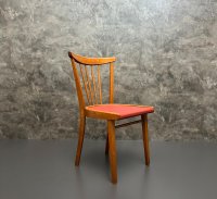 Vintage Sprossenstühle Mid Century 60er/70er rot - Bild 5