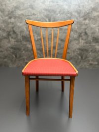 Vintage Sprossenstühle Mid Century 60er/70er rot - Bild 7
