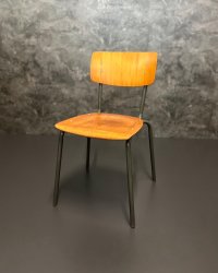 Vintage Stapelstühle 70er Jahre Metall Grau/Braun (40 Stk.) - Bild 18