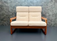 Dänisches 2er Sofa Teak Holstebro 1970er Vintage - Bild 1