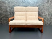 Dänisches 2er Sofa Teak Holstebro 1970er Vintage - Bild 12