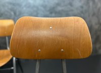60x Vintage Stapelstühle Grau Gastro Bistro - Bild 12