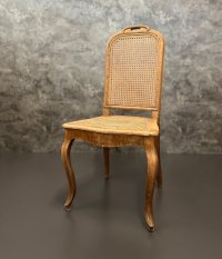 2 Stühle Louis XV Stil Wiener Geflecht Rattan - Bild 1