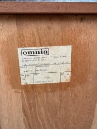 Omnia Nachttisch 60er Vintage Mid Century ca. 48x45x72 cm - Bild 16
