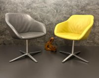 Walter Knoll Turtle Chair Leder Gelb Pearson Lloyd - Bild 1