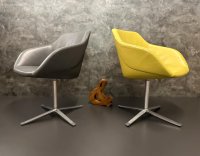 Walter Knoll Turtle Chair Leder Gelb Pearson Lloyd - Bild 3