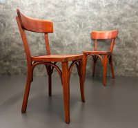 Kaffeehausstühle 1950er Vintage Gastro 6 Stk. - Bild 5