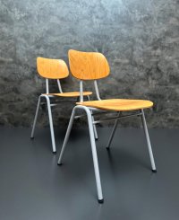 Stapelstühle Vintage Grau Gastro Bistro ca. 10 Stk. - Bild 2