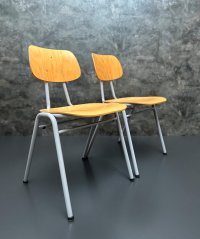 Stapelstühle Vintage Grau Gastro Bistro ca. 10 Stk. - Bild 9