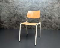 5x Stapelstühle Pagholz Vintage Retro Küchenstühle - Bild 9