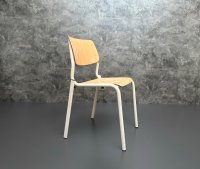5x Stapelstühle Pagholz Vintage Retro Küchenstühle - Bild 10