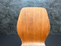 Vintage Stuhl Dänemark Teak/Nussbaum Chromgestell 70er - Bild 13