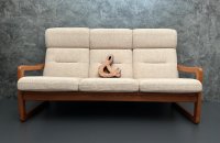 Dänisches 3er Sofa Teak Holstebro 1970er Vintage - Bild 2