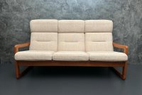 Dänisches 3er Sofa Teak Holstebro 1970er Vintage - Bild 3