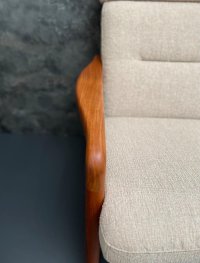 Dänisches 3er Sofa Teak Holstebro 1970er Vintage - Bild 9