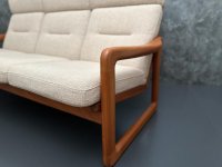 Dänisches 3er Sofa Teak Holstebro 1970er Vintage - Bild 11