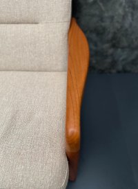 Dänisches 3er Sofa Teak Holstebro 1970er Vintage - Bild 13