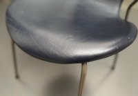 Fritz Hansen Serie 7 3207 Leder Armlehnstuhl Arne Jacobsen - Bild 13