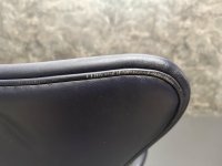 Fritz Hansen Serie 7 3207 Leder Armlehnstuhl Arne Jacobsen - Bild 15