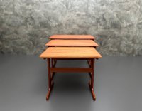 Kai Kristiansen Satztische 3er Set Teak Vildbjerg 60er - Bild 3