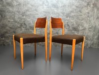 Thonet Vintage Esszimmerstühle Teak Buche 4er Set 1960er - Bild 6