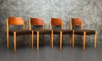 Thonet Vintage Esszimmerstühle Teak Buche 4er Set 1960er - Bild 10