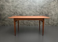 Mid Century Couchtisch Teak Eiche 120x60cm - Bild 1